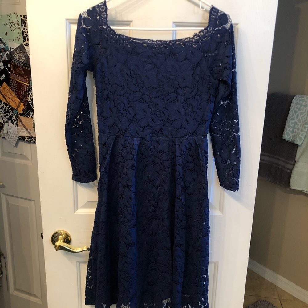 Lacey formal mini dress